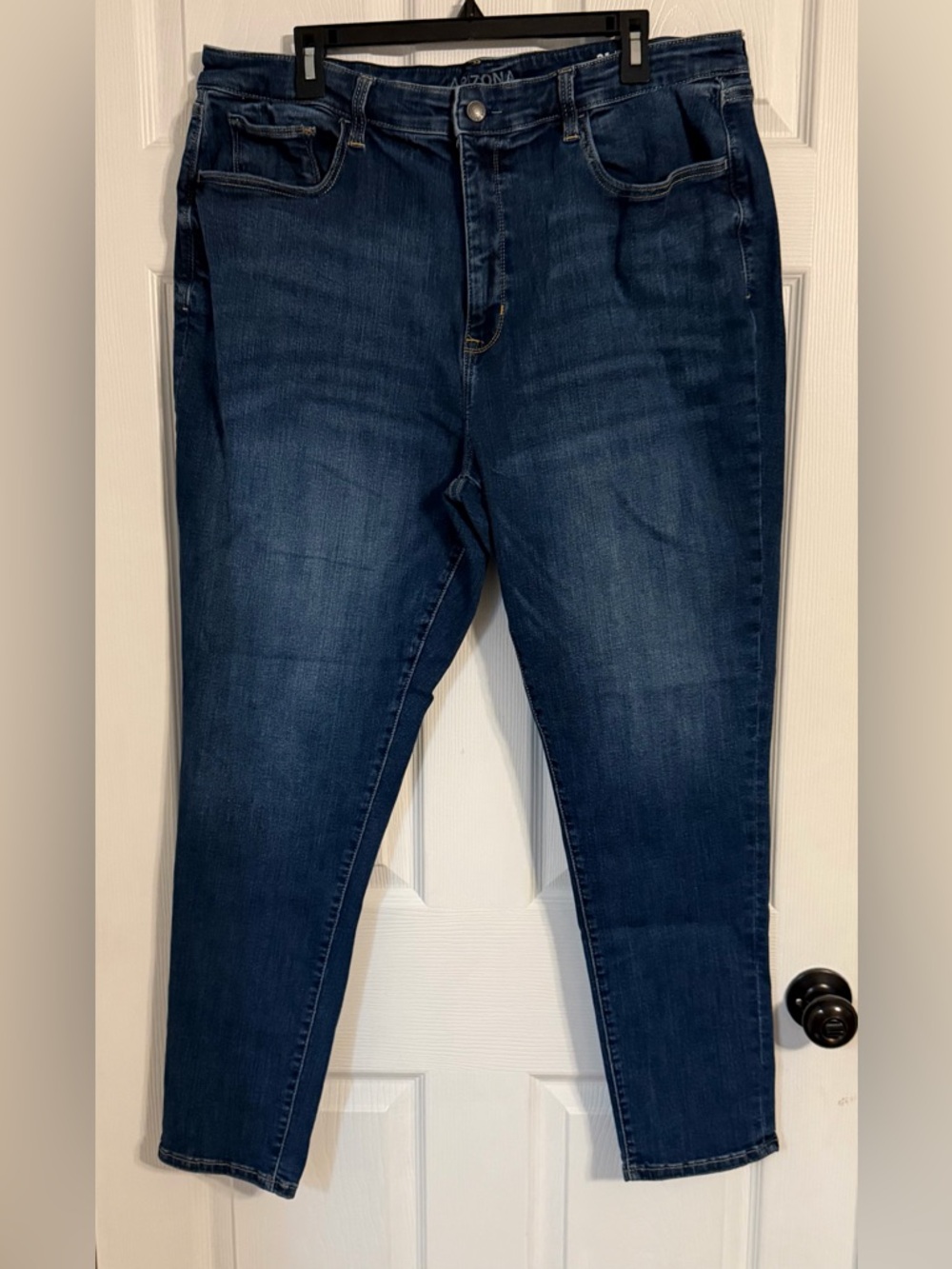 Arizona Jean Company Women’s Size 21 Long High Rise Jegging Blue Denim Jeans